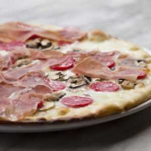 Pizza Bianca Boscaiola